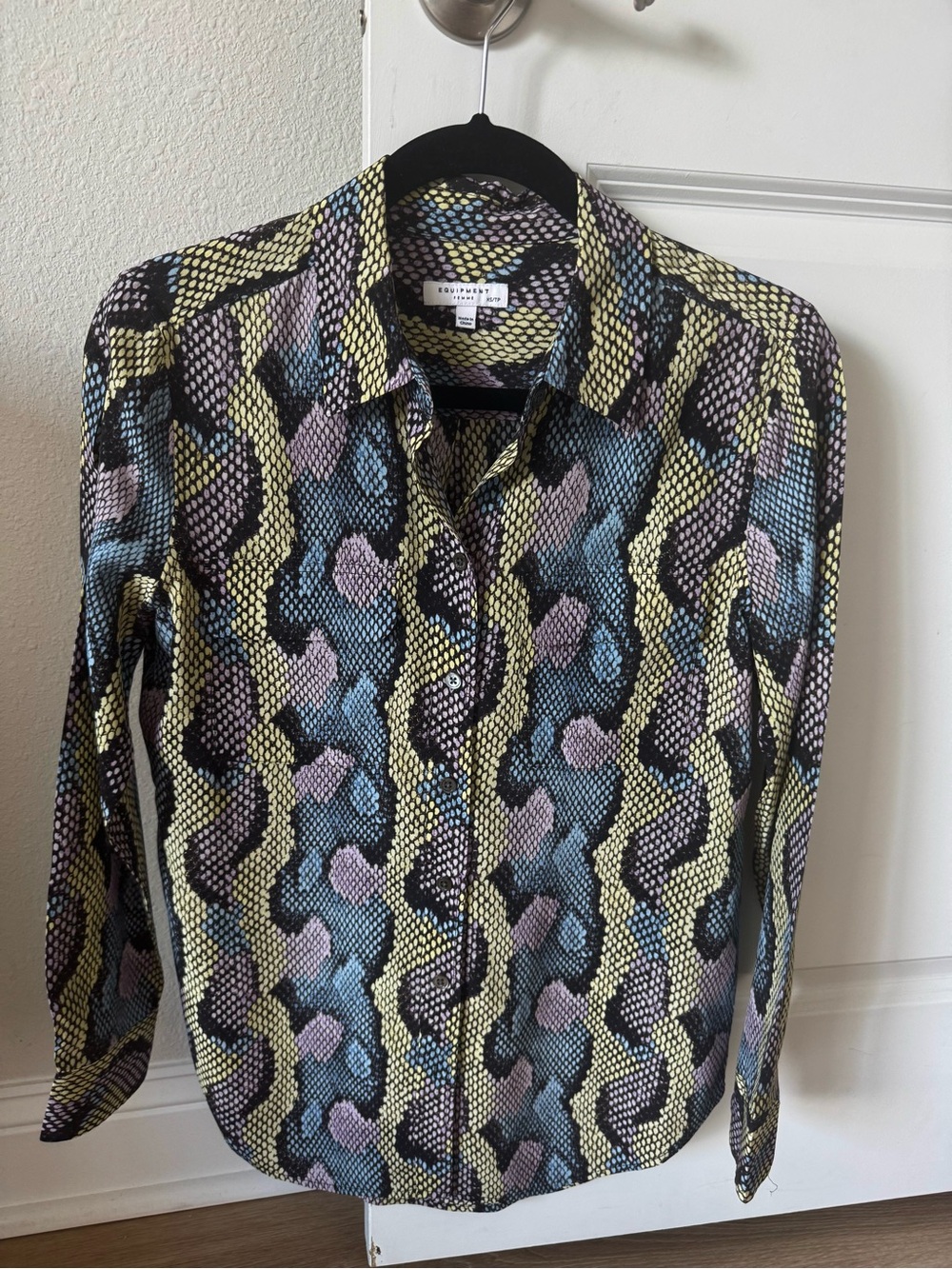 Equipment Silk Blouse Size XS